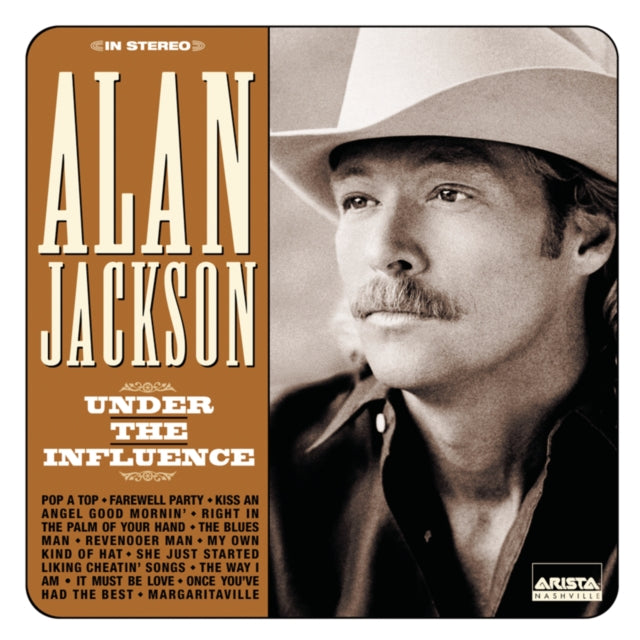 This CD is brand new.Format: CDMusic Style: CountryThis item's title is: Under The InfluenceArtist: Alan JacksonLabel: LEGACYBarcode: 886919794625Release Date: 4/1/2012