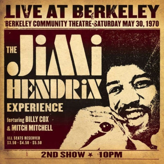 This LP Vinyl is brand new.Format: LP VinylMusic Style: Blues RockThis item's title is: Live At Berkeley (2LP/Gatefold)Artist: Jimi Experience HendrixLabel: SMGBarcode: 886919926019Release Date: 7/10/2012