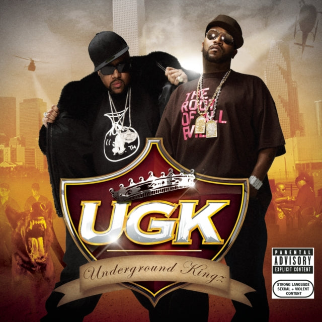 This is a 2 CD SKU bundle.
1.This CD is brand new.Format: CDThis item's title is: Dirty MoneyArtist: U.G.K. (Underground Kingz)Barcode: 012414167323Release Date: 11/13/2001
2.This CD is brand new.Format: CDMusic Style: GangstaThis item's title is: Underground KingzArtist: U.