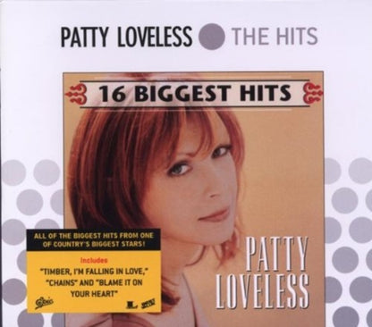 This is a 2 CD SKU bundle.
1.This CD is brand new.Format: CDThis item's title is: 16 Biggest HitsArtist: Patty LovelessLabel: LEGACYBarcode: 886970335126Release Date: 3/27/2007
2.This CD is brand new.