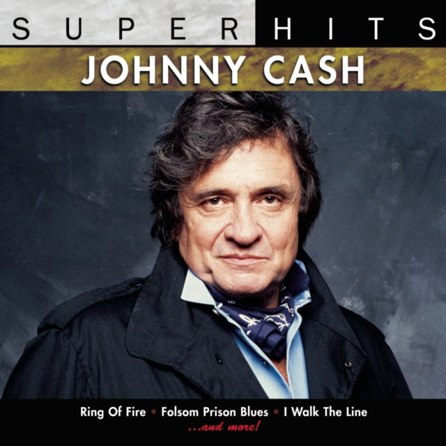 Product Image : This CD is brand new.<br>Format: CD<br>Music Style: Country<br>This item's title is: Super Hits<br>Artist: Johnny Cash<br>Label: LEGACY<br>Barcode: 886971273724<br>Release Date: 12/26/2006