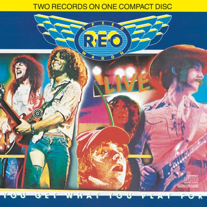 This is a 2 CD SKU bundle.
1.This CD is brand new.Format: CDMusic Style: Arena RockThis item's title is: Live: You Get What You Play ForArtist: Reo SpeedwagonLabel: SONY SPECIAL MARKETINGBarcode: 886972298023Release Date: 1/5/2008
2.This CD is brand new.