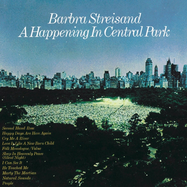 This CD is brand new.Format: CDMusic Style: VocalThis item's title is: Happening In Central ParkArtist: Barbra StreisandLabel: SONY SPECIAL MARKETINGBarcode: 886972443126Release Date: 2/5/2008