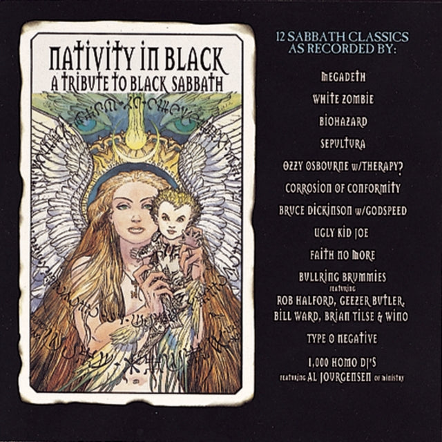 This CD is brand new.Format: CDMusic Style: ThrashThis item's title is: Nativity In Black: Black Sabbath Tribute / VariousArtist: Various ArtistsLabel: SONY SPECIAL MARKETINGBarcode: 886974938026Release Date: 2/17/2009