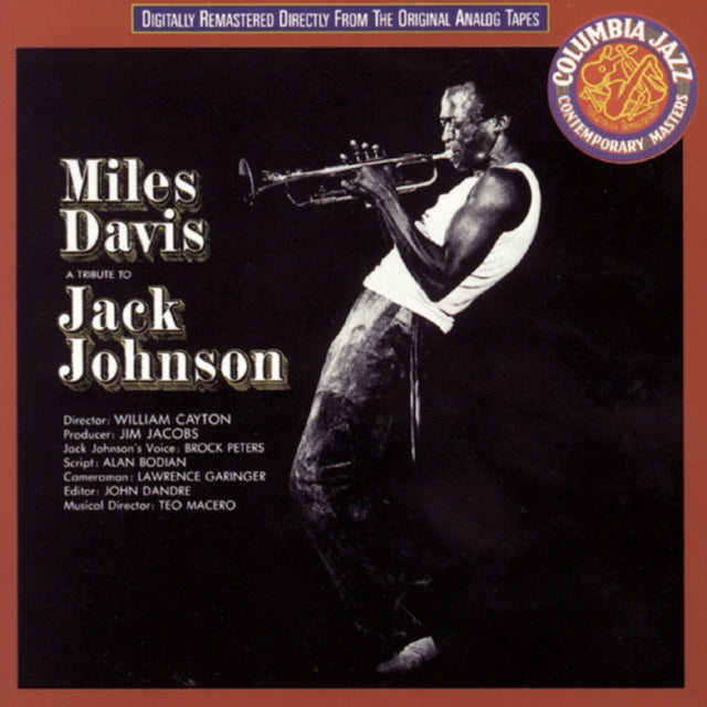 This CD is brand new.Format: CDThis item's title is: Tribute To Jack JohnsonArtist: Miles DavisLabel: SONY SPECIAL MARKETINGBarcode: 886978821522Release Date: 3/19/2011