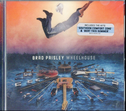 Product Image : This CD is brand new.<br>Format: CD<br>Music Style: Electro House<br>This item's title is: Wheelhouse<br>Artist: Brad Paisley<br>Label: SONY MUSIC NASHVILLE<br>Barcode: 887254553922<br>Release Date: 4/9/2013