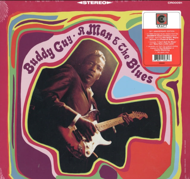 This LP Vinyl is brand new.Format: LP VinylMusic Style: Chicago BluesThis item's title is: Man And The Blues (LP)Artist: Buddy GuyLabel: VANGUARDBarcode: 888072053397Release Date: 6/29/2018