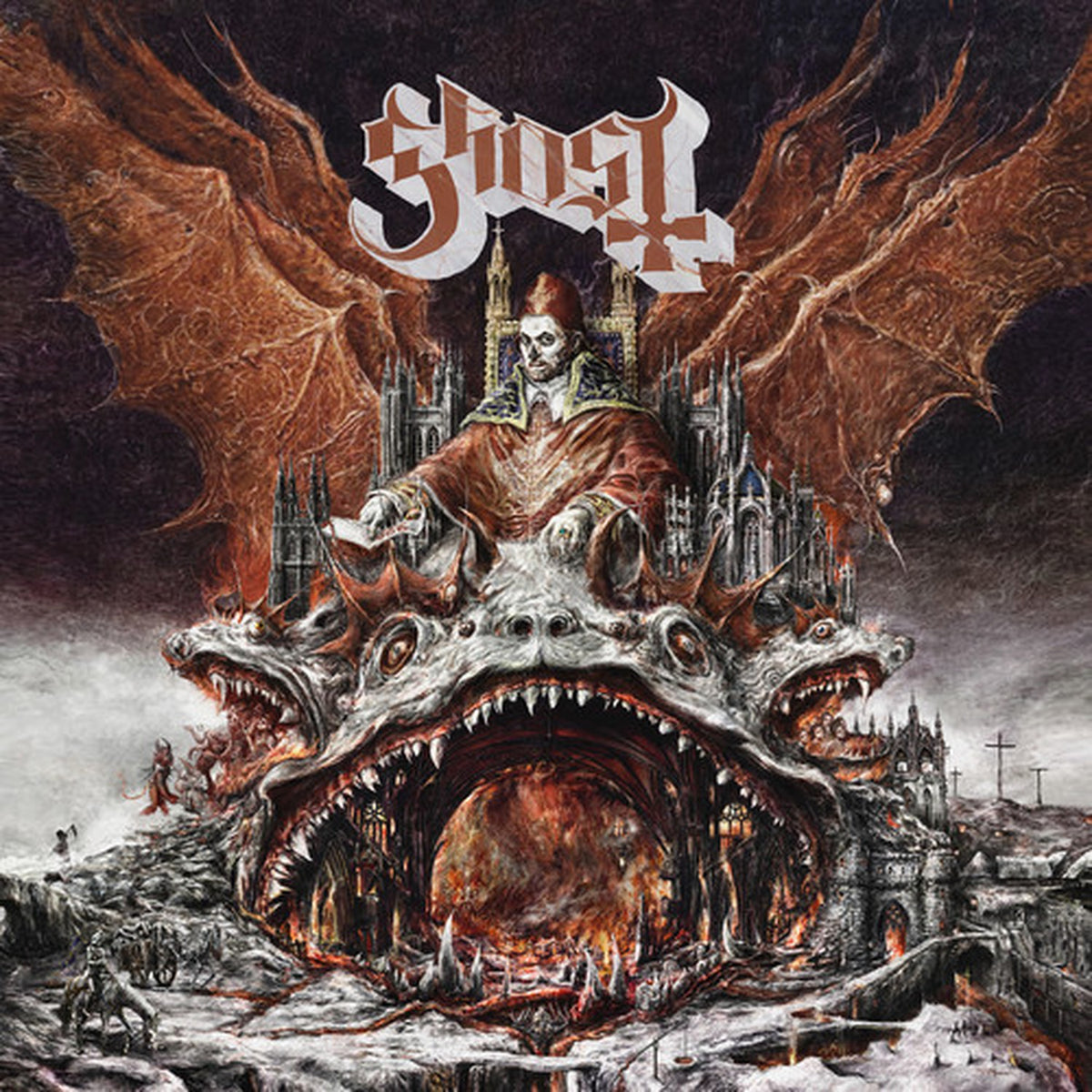 Ceremony & Devotion (2LP) & Prequelle (LP) & Popestar (Grey Smoke LP Vinyl)