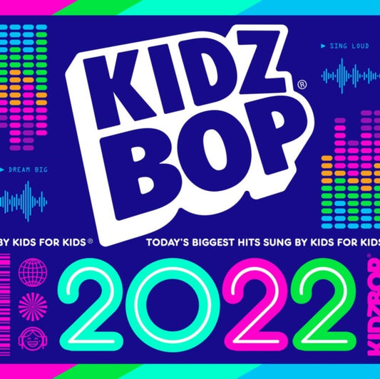 Product Image : This CD is brand new.<br>Format: CD<br>This item's title is: Kidz Bop 2022<br>Artist: Kidz Bop Kids<br>Label: KIDZ BOP<br>Barcode: 888072237872<br>Release Date: 10/22/2021