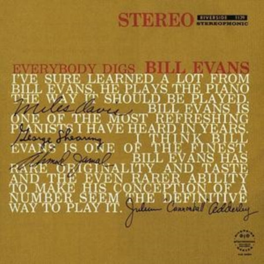 Bill Evans - Everybody Digs Bill Evans - CD