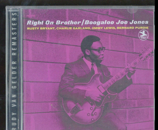 Joe Boogaloo Jones - Right On Brother - CD
