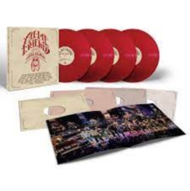 Product Image : This LP Vinyl is brand new.<br>Format: LP Vinyl<br>This item's title is: All My Friends: Celebrating The Songs & Voice Of Gregg Allman (Apple Red Vinyl/4LP)<br>Artist: Various Artists<br>Barcode: 888072455016<br>Release Date: 12/15/2023