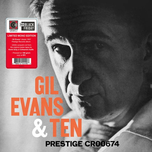 This LP Vinyl is brand new.Format: LP VinylMusic Style: Big BandThis item's title is: Gil Evans & Ten (Mono Edition/180G)Artist: Gil & Ten EvansLabel: PrestigeBarcode: 888072524903Release Date: 11/24/2023