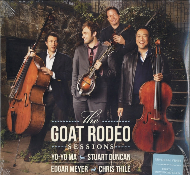 This LP Vinyl is brand new.Format: LP VinylMusic Style: BluegrassThis item's title is: Goat Rodeo Sessions (2LP/180G/Dl Card)Artist: Ma / Duncan / Meyer / ThileLabel: SME MASTERWORKSBarcode: 888751325913Release Date: 12/4/2015