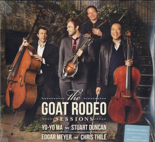 Product Image : This LP Vinyl is brand new.<br>Format: LP Vinyl<br>Music Style: Bluegrass<br>This item's title is: Goat Rodeo Sessions (2LP/180G/Dl Card)<br>Artist: Ma / Duncan / Meyer / Thile<br>Label: SME MASTERWORKS<br>Barcode: 888751325913<br>Release Date: 12/4/2015