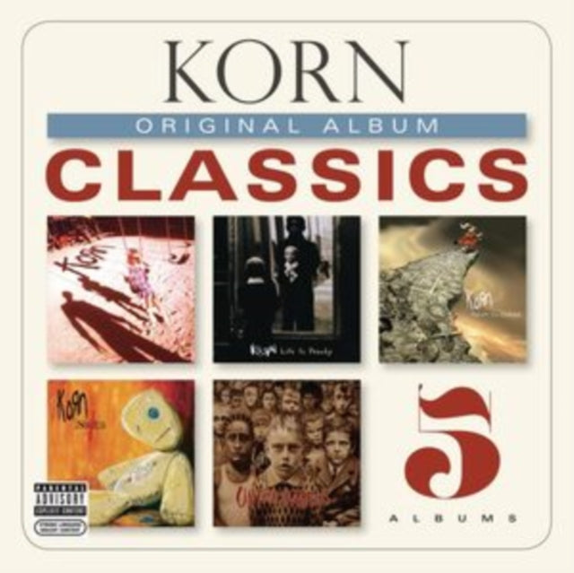 This CD is brand new.Format: CDMusic Style: DiscoThis item's title is: Original Album ClassicsArtist: KornLabel: JonathanBarcode: 888837198820Release Date: 6/25/2013