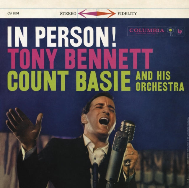 Product Image : This CD is brand new.<br>Format: CD<br>Music Style: Big Band<br>This item's title is: In Person<br>Artist: Tony Bennett<br>Label: SONY SPECIAL MARKETING<br>Barcode: 888837330121<br>Release Date: 4/19/2013