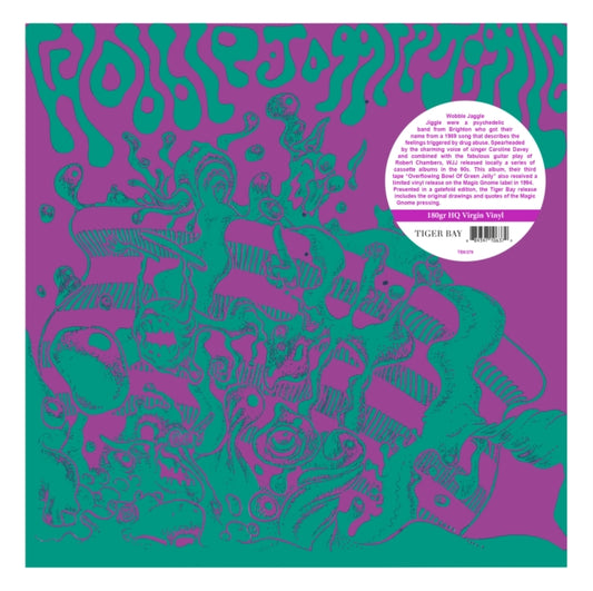 This LP Vinyl is brand new.Format: LP VinylMusic Style: Psychedelic RockThis item's title is: Overflowing Bowl Of Green Jelly (180G)Artist: Wobble Jaggle JiggleLabel: TIGER BAYBarcode: 889397106379Release Date: 5/17/2019