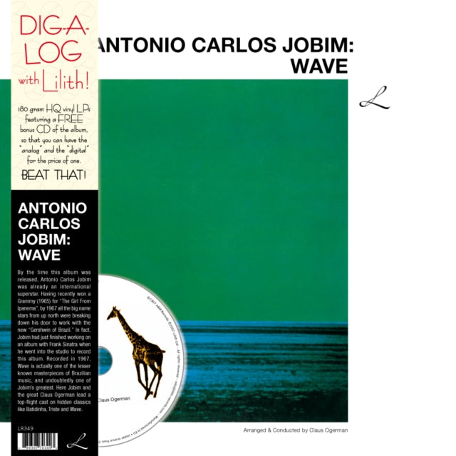 This LP Vinyl is brand new.Format: LP VinylMusic Style: Bossa NovaThis item's title is: Wave (LP/CD)Artist: Antonio Carlos JobimLabel: LilithBarcode: 889397703493Release Date: 11/13/2015