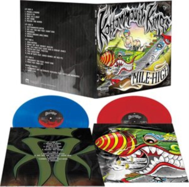 Product Image : This LP Vinyl is brand new.<br>Format: LP Vinyl<br>This item's title is: Mile High (Red/Blue LP Vinyl)<br>Artist: Kottonmouth Kings<br>Label: CLEOPATRA<br>Barcode: 889466112911<br>Release Date: 12/16/2022