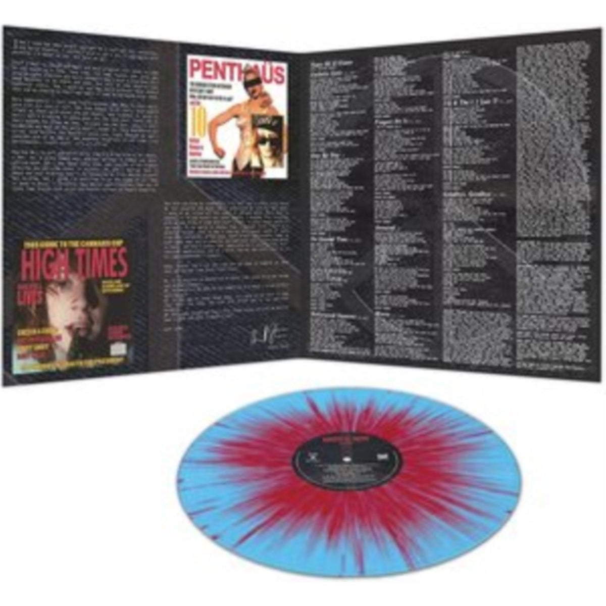Enuff Z'nuff - 1985 (Blue & Red Starburst LP Vinyl) & Peach Fuzz (Peach LP Vinyl) & Seven (Green LP Vinyl/Reissue) & Seven (Yellow LP Vinyl/Reissue)