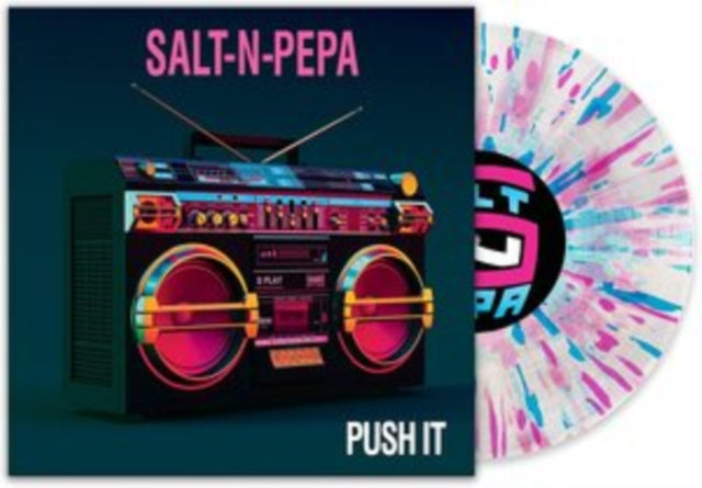 Product Image : This 12 Inch vinyl is brand new.<br>Format: 12 Inch vinyl<br>Music Style: Pop Rap<br>This item's title is: Push It (Clear/Pink/Blue Vinyl/Limited)<br>Artist: Salt-N-Pepa<br>Label: CLEOPATRA<br>Barcode: 889466235719<br>Release Date: 8/6/2021