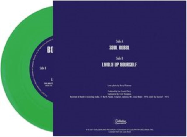 This 12 Inch Vinyl is brand new.Format: 12 Inch VinylMusic Style: ReggaeThis item's title is: Soul Rebel (Green Vinyl)Artist: Bob MarleyLabel: CLEOPATRABarcode: 889466263347Release Date: 3/25/2022