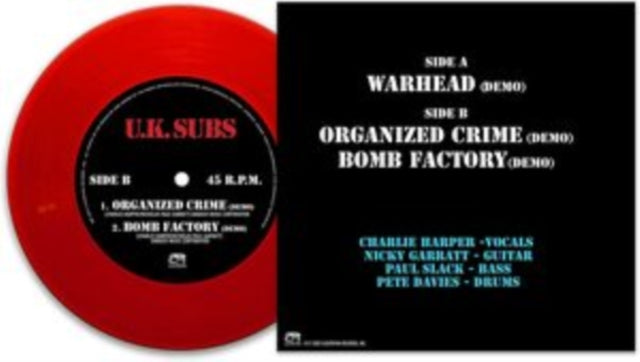 This 7 Inch Vinyl is brand new.Format: 7 Inch VinylThis item's title is: Warhead (Red Vinyl)Artist: Uk SubsBarcode: 889466288845Release Date: 6/10/2022
