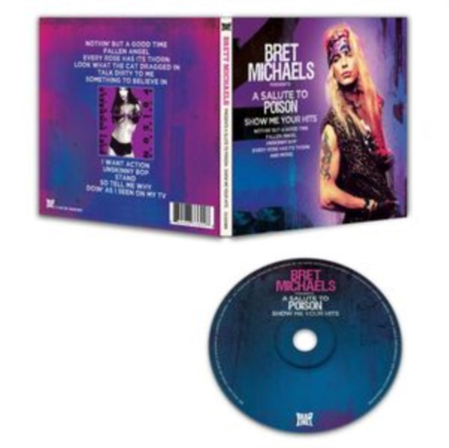 Product Image : This CD is brand new.<br>Format: CD<br>This item's title is: Salute To Poison - Show Me Your Hits<br>Artist: Bret Michaels<br>Label: DEADLINE MUSIC<br>Barcode: 889466336928<br>Release Date: 12/30/2022