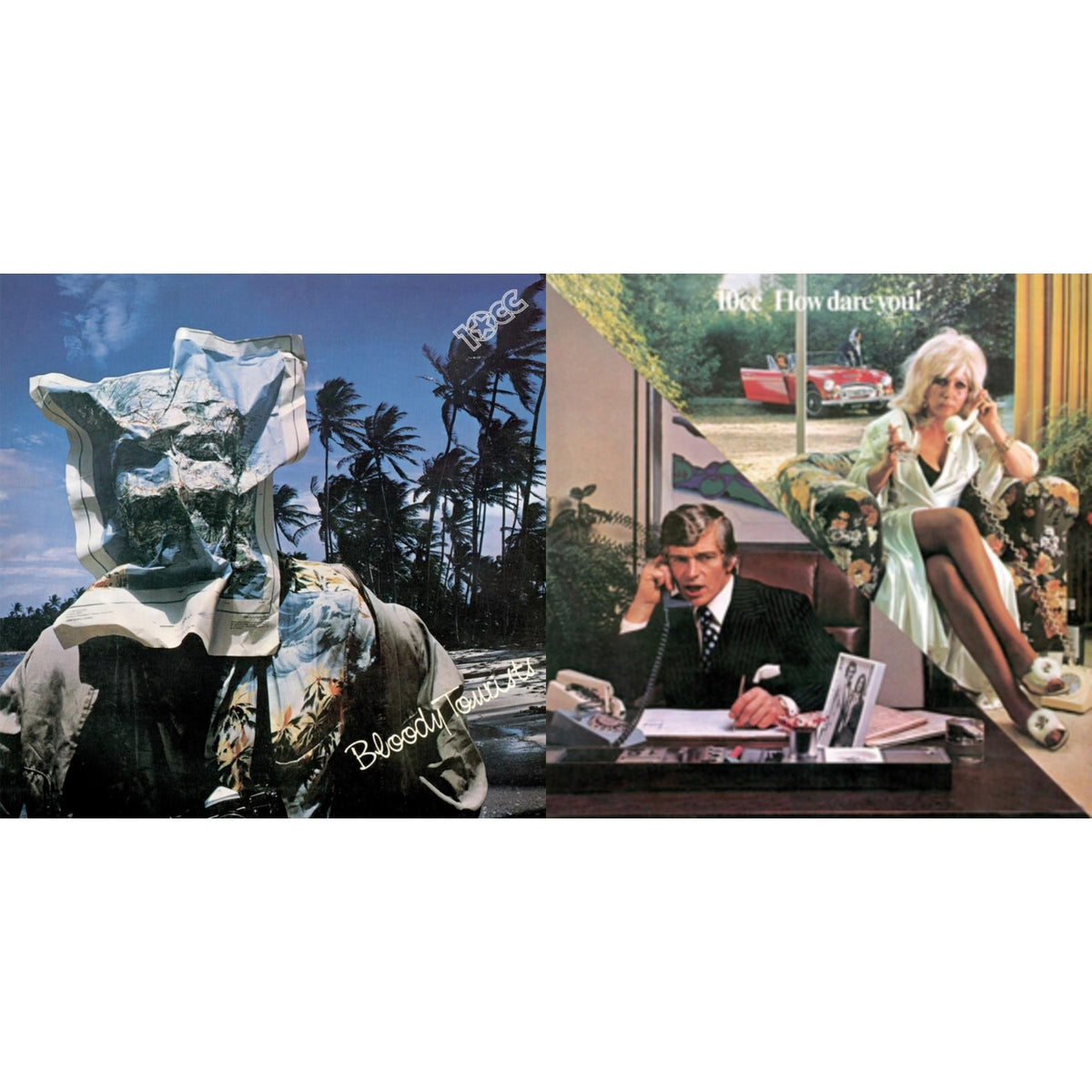 This is a 2 LP Vinyl SKU bundle.
1.This LP Vinyl is brand new.Format: LP VinylMusic Style: Pop RockThis item's title is: Bloody TouristsArtist: 10CcLabel: PROPER RECORDSBarcode: 805520240178Release Date: 4/28/2023
2.This LP Vinyl is brand new.