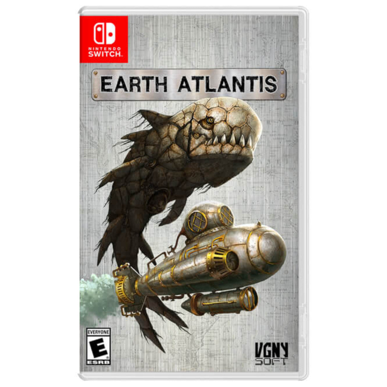 This is brand new."The Great Climate Shift" struck at end of the 21st century. Ninety six percent of the earth’s surface is underwater. Human civilization has fallen. Machines have adopted the shape and form of marine animals.

The ocean is full of creature-machine hybrid monsters.