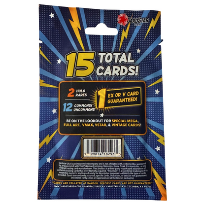 Pokemon TCG: Holo Rare Hit Pack (15) - CardStar
