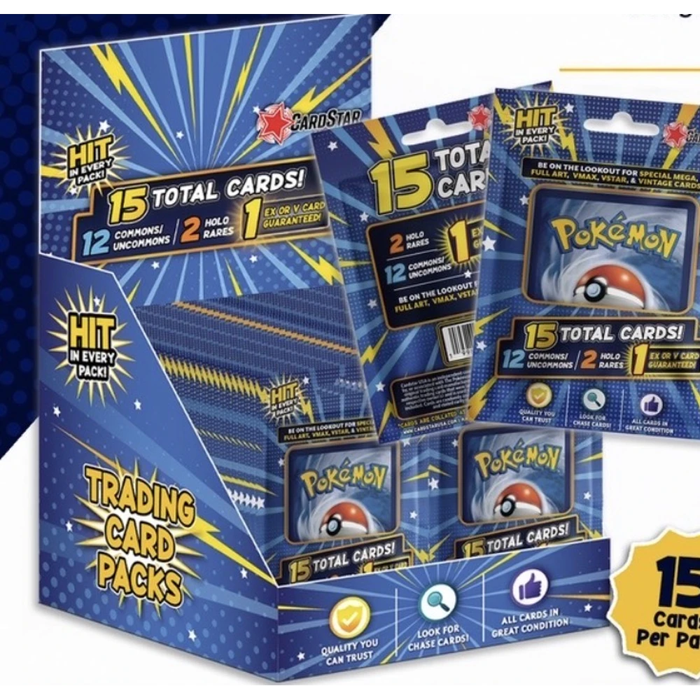 Pokemon TCG: Holo Rare Hit Pack (15) - CardStar