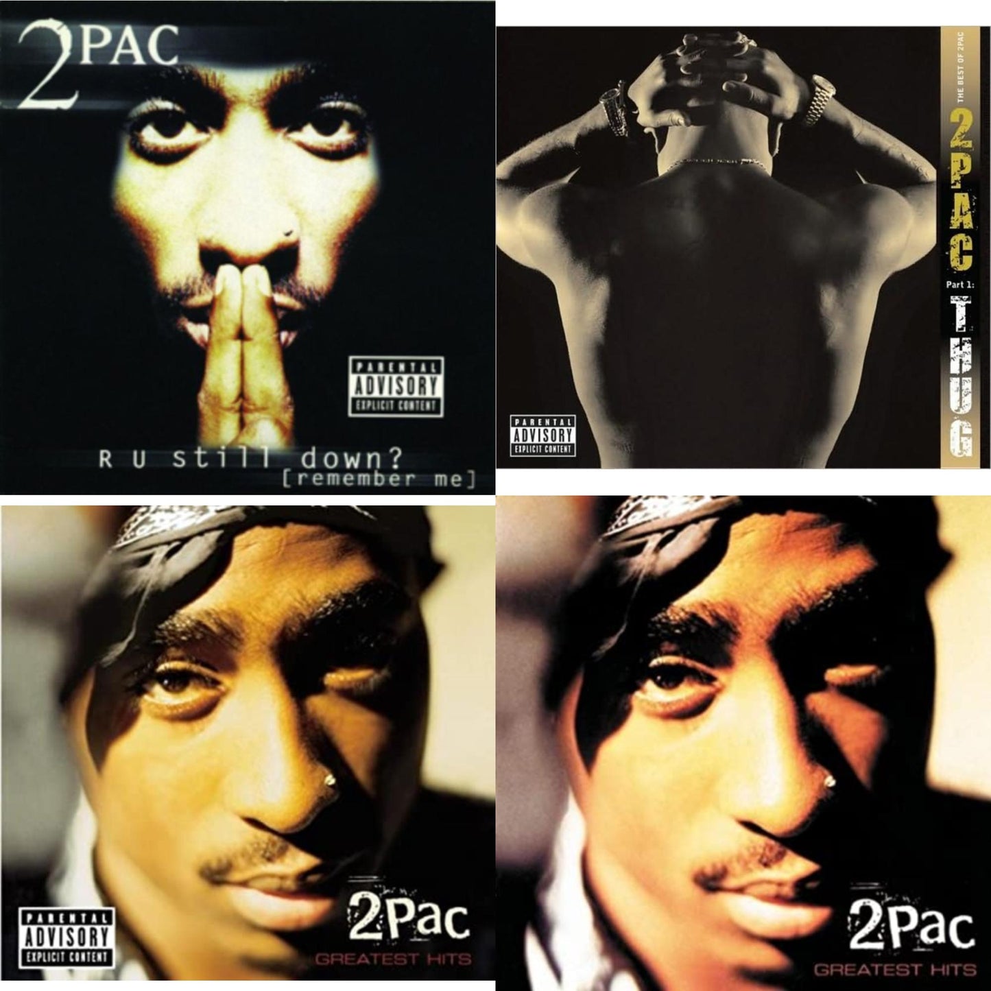 R U Still Down & Best Of 2Pac Part 1: Thug & Greatest Hits & Greatest Hits