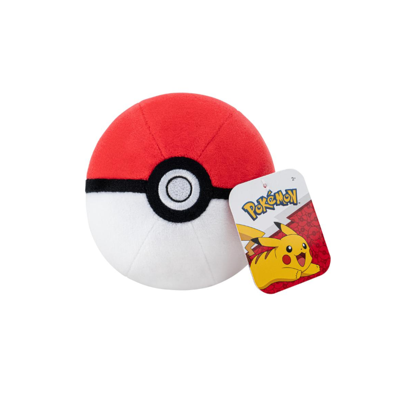 Pokemon Plush: Poke Ball Counter Display (6) - Jazwares