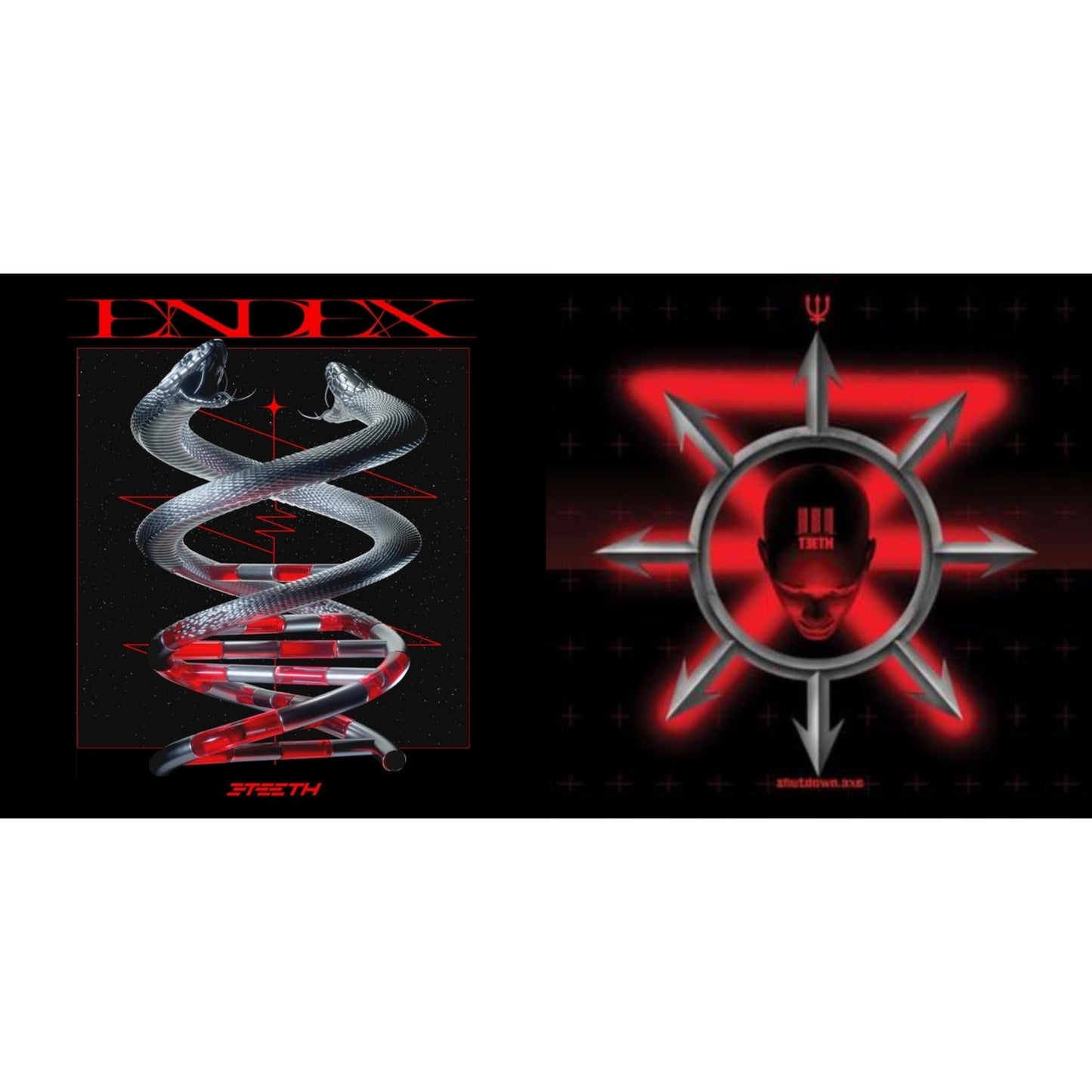 This is a 2 LP Vinyl SKU bundle.
1.This LP Vinyl is brand new.Format: LP VinylMusic Style: Industrial MetalThis item's title is: Endex (Red Smoke LP Vinyl)Artist: 3TeethLabel: 3TEETHBarcode: 196588083518Release Date: 9/22/2023
2.This LP Vinyl is brand new.