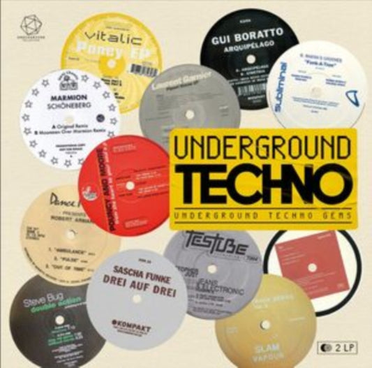 Product Image : This LP Vinyl is brand new.<br>Format: LP Vinyl<br>Music Style: Techno<br>This item's title is: Underground Techno (2LP)<br>Artist: Various Artists<br>Label: WAGRAM<br>Barcode: 3596974376069<br>Release Date: 8/25/2023