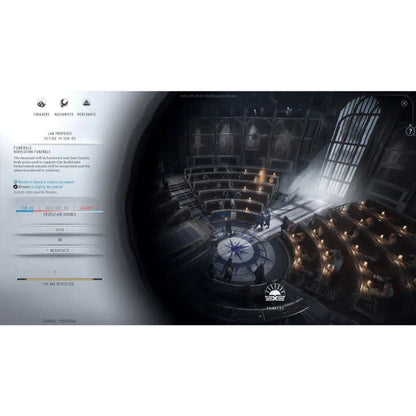 This is brand new.Frostpunk 2 elevates the city-survival genre to a new level. Take the role of a Steward and lead your city through a cascade of calamities taking place in a postapocalyptic, snowy setting. Build large city districts with their string of endless needs and demands.