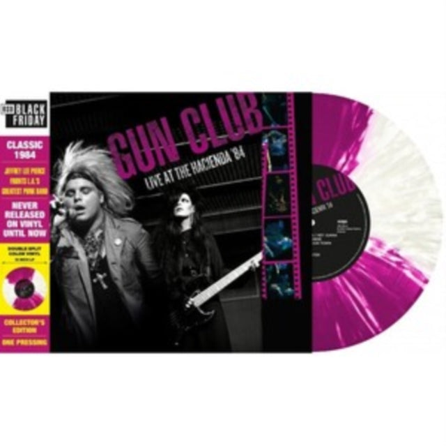 This LP Vinyl is brand new.Format: LP VinylMusic Style: PunkThis item's title is: Live At The Hacienda '84 (Split Purple & White LP Vinyl)Artist: Gun ClubLabel: LMLRBarcode: 3700477835330Release Date: 11/24/2022