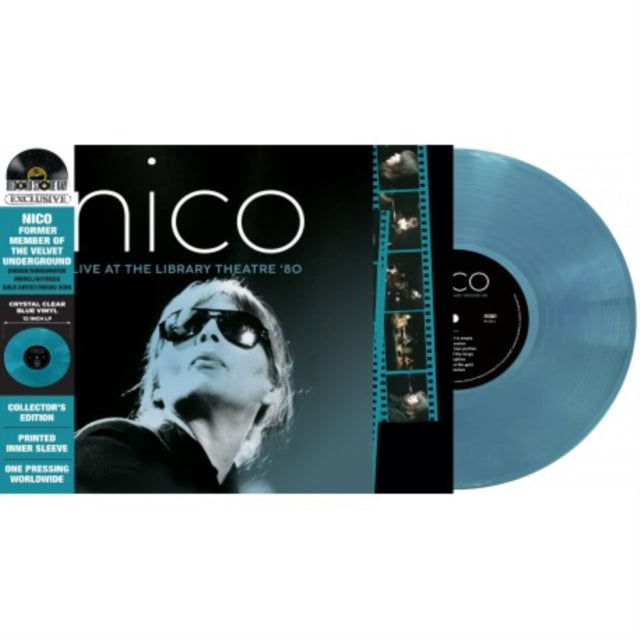 Chelsea Town Hall (Blue Vinyl/2LP) & Live At The Library Theatre '80 (Deluxe/Crystal Clear Light Blue LP Vinyl)