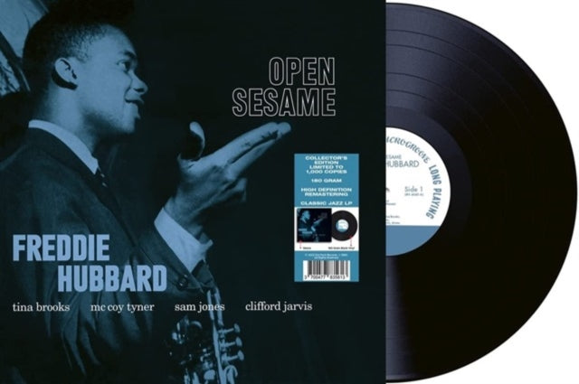 Product Image : This LP Vinyl is brand new.<br>Format: LP Vinyl<br>Music Style: Hard Bop<br>This item's title is: Open Sesame (180G)<br>Artist: Freddie Hubbard<br>Label: L.M.L.R.<br>Barcode: 3700477835613<br>Release Date: 10/13/2023