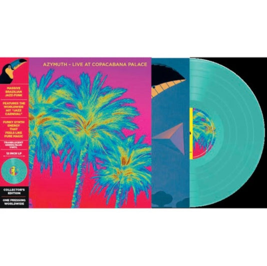 Azymuth - Live At Copacabana Palace (Deluxxe/Blue/Green LP Vinyl)