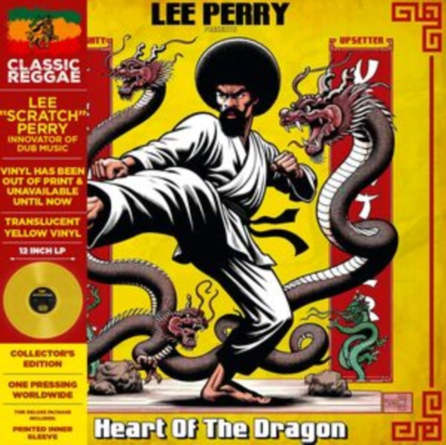 This LP Vinyl is brand new.Format: LP VinylMusic Style: DubThis item's title is: Presents The Mighty Upsetters Heart Of The Dragon (Yellow LP Vinyl)Artist: Lee PerryLabel: Culture FactoryBarcode: 3700477836566Release Date: 6/28/2024