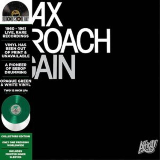This LP Vinyl is brand new.Format: LP VinylMusic Style: Hard BopThis item's title is: Again (Green/White Vinyl/Deluxe/2LP)Artist: Max RoachLabel: Culture FactoryBarcode: 3700477838546Release Date: 5/30/2025