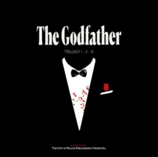 Product Image : This LP Vinyl is brand new.<br>Format: LP Vinyl<br>Music Style: Soundtrack<br>This item's title is: Godfather Trilogy I - Ii - Iii (Splatter Grey & Red Vinyl/2LP)<br>Artist: City Of Prague Philharmonic Orchestra<br>Label: Diggers Factory<br>Barcode: 3760300315446<br>Release Date: 2/18/2022