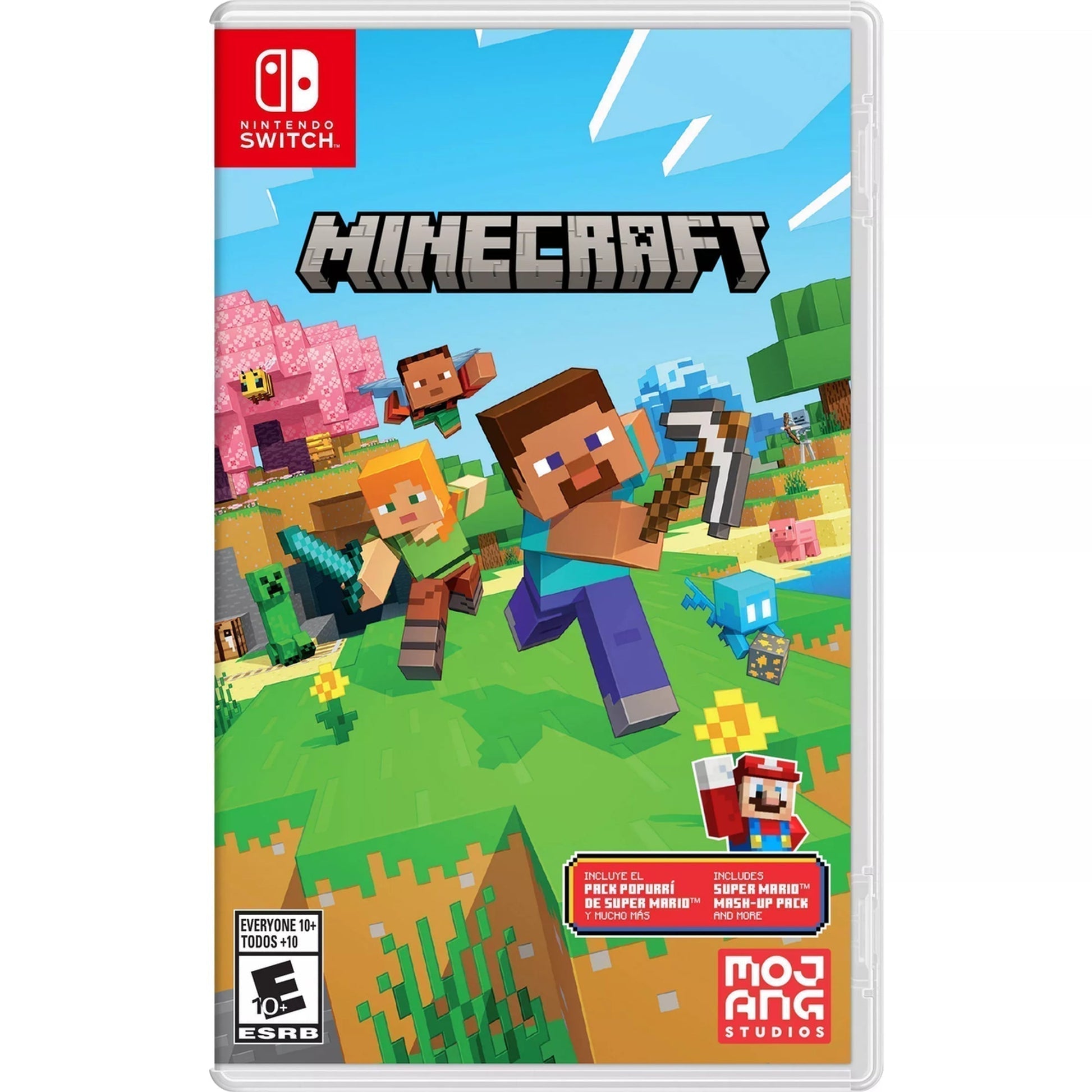 This is brand new.Minecraft is a game about placing blocks and going on adventures.Explore randomly generated worlds and build amazing things from the simplest of homes to the grandest of castles.