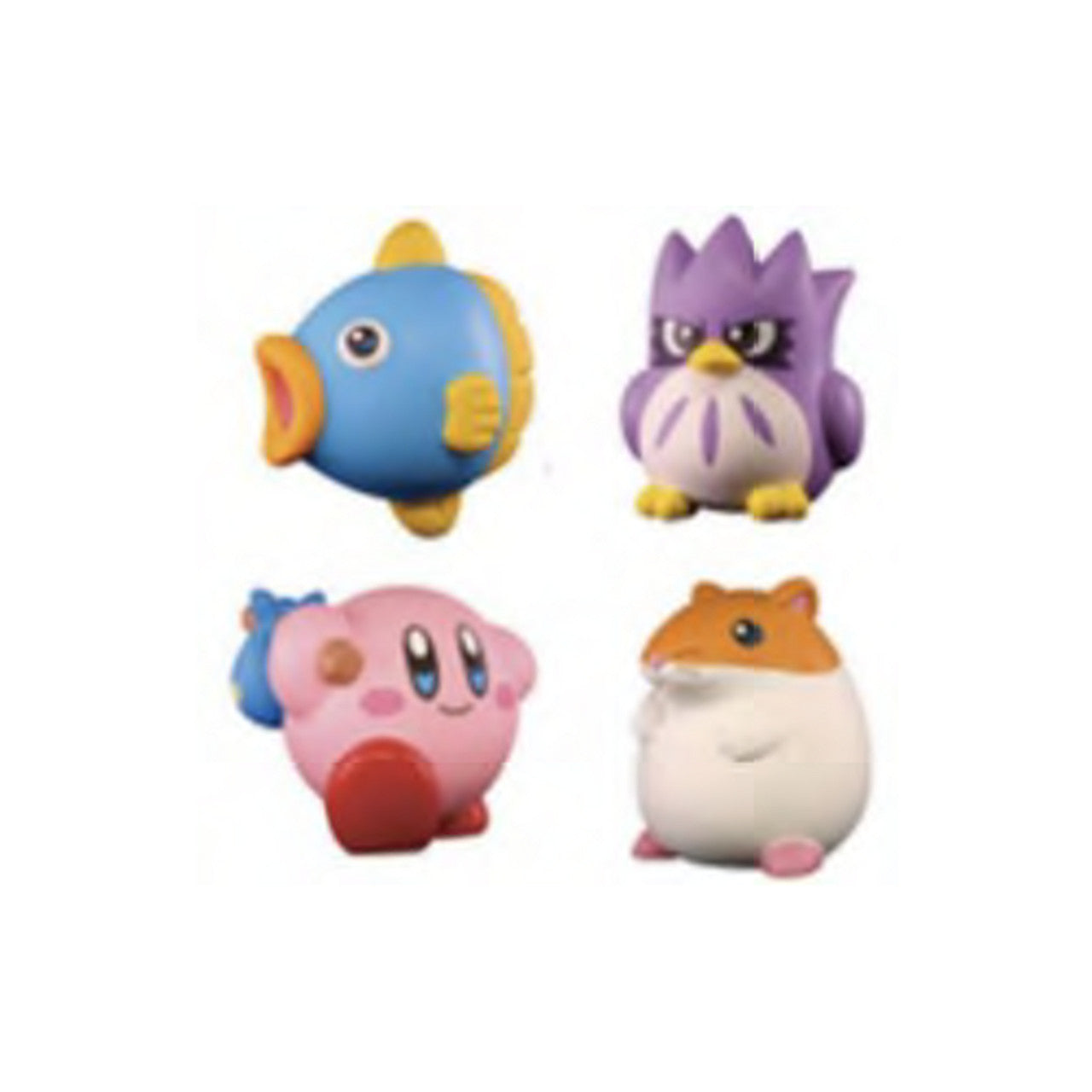 This is brand new.Immerse yourself in the colorful and whimsical world of Kirby with the "Soft Vinyl Figures: Kirby" blind bag collection! This display comes with 24 individually packaged blind bags, each containing one of the adorable and collectible Kirby characters made from soft vinyl.