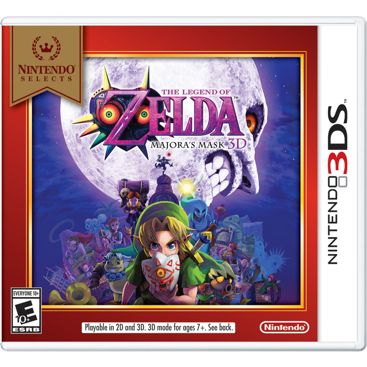 This is brand new.Nintendo Selects highlights a variety of great games at a great price, including this one.
 
 In three days, the moon will fall and the land of Termina will meet with a terrible fate.