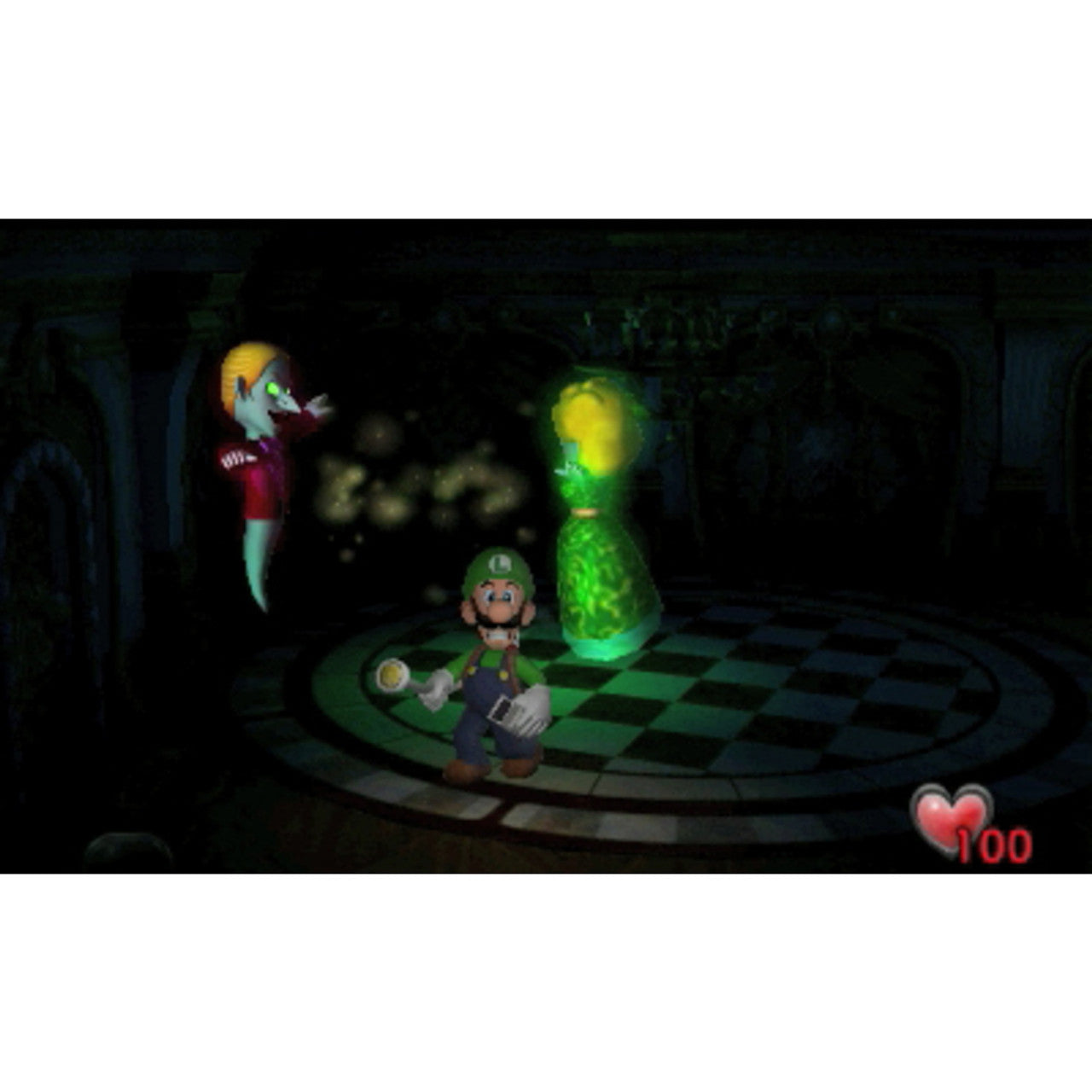 Product Image : This is brand new.<br>Spooky-good ghost-hunting fun starring Luigi

G-g-ghosts! Time to suck those suckers up because Luigi is back in the first portable version of this spooky classic. After winning a mansion in a contest he didn’t enter, he must beat its many bosses and puzzles. Follow a map on the touchscreen, shine a flashlight, blow fire, shoot water, stun ghosts, and trap them…before Mario is trapped forever!

All this ghost-catching tomfoolery pays off! As you suck ‘em up with your Po