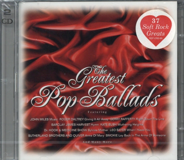 This CD is brand new.Format: CDThis item's title is: Greatest Pop Ballads / VariousArtist: Various ArtistsBarcode: 4009910476321Release Date: 9/6/1999
